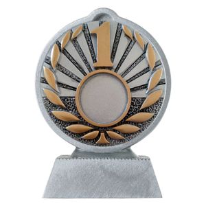 Pokal mit 3D Motiv Erster Platz 1 Serie Ronny 10,5 cm hoch