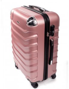 Cestovní kufr RGL 730 rose gold - L