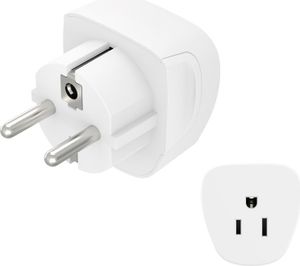 Reiseadapter Typ A und Typ B, 3-polig, für Geräte aus Amerika und Kanada (00223458)