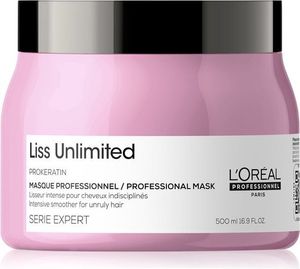 L´Oréal Professionnel Série Expert Liss Unlimited Mask Bändigende Haarmaske für widerspenstiges Haar 500 ml