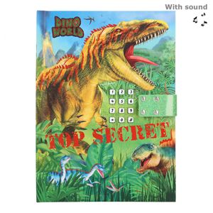 Depesche 11569 Dino World Tagebuch mit Geheimcode & Sound Dinosaurier T-Rex