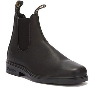 Blundstone 063 Leder elastische Seite Chelsea Stiefel Schwarz – 12 Vereinigtes Königreich / Schwarz