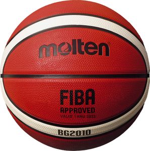 molten BG2010 indoor outdoor Basketball - Deep Channel - Premium Rubber, Ballgröße:6