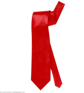 Rote Krawatte aus Satin - 20er Jahre - Partei Krawatte