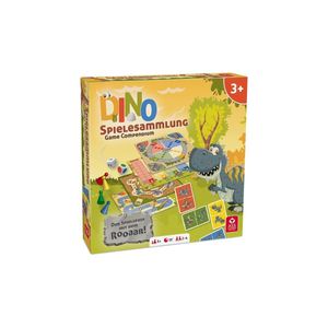 Dino Spielesammlung, Brettspiel, für 2-4 Spieler, ab 5 Jahren (DE-Ausgabe)