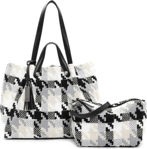 SURI FREY Schultertasche July City Shopper Black Kombi mehrfarbig