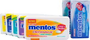 Pastilky Mentos Clean Breath Mint v 7-balení s 5 príchuťami