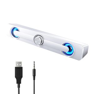 Mini USB Kabel leistungsstarke Stereo-Laptop-Tablet-Lautsprecher Bluetooth-kompatibler Lautsprecher-Weiss-Größen: Kein Bluetooth
