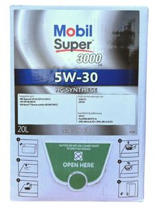 Mobil Super 3000 XE 5W-30 20 Liter BAG-IN Box