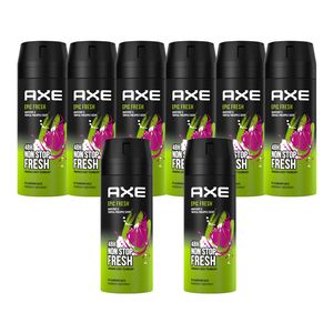 AXE Bodyspray Epic Fresh 8x 150ml | Deo Männerdeo ohne Aluminium | Deodorant Deospray für Herren Männer Men