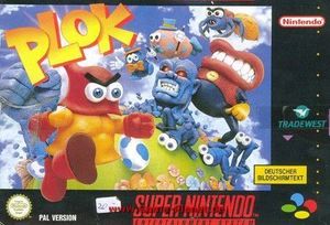 Plok Super Nintendo SNESg Super Nintendo Jump`n Run