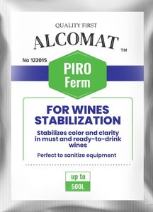 Alcomat PIRO Ferm | Kaliummetabisulfit zur Desinfektion und Stabilisierung der Gärung | Wein-, Brau- oder Destillationsindustrie | bis 500L