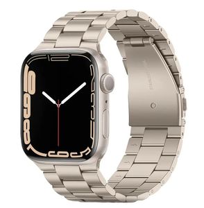 Strap-it Apple Watch Stahlarmband (Polarstern) - Große: 38 - 40 - 41mm