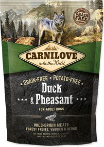 Carnilove Dog Duck & Pheasant Adult - kachna a bažant 1,5kg