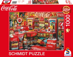 Schmidt Spiele GmbH Pu1000T. Coca Cola Nostalgie 0 0 STK