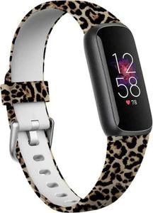 Strap-it Fitbit Luxe Silikonarmband Lucky Leopard