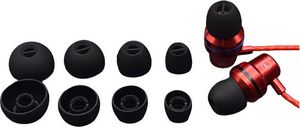 INF Silikónové koncovky do uší pre Sennheiser CX 3.00 CX 5.00 čierna