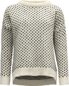 Devold Of Norway Nordsjø Wool Pullover Beige L Frau Beige L