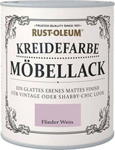 Rust-Oleum Kreidefarbe Möbellack versch. Farben Shabby Chic Look 750ml, Farbton:Flieder Wein