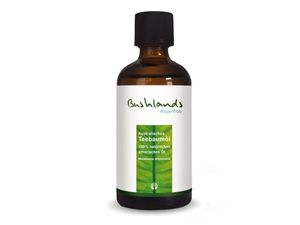 Bushlands essentials Teebaumöl 100 ml (melaleuca alternifolia) - 100 naturreines ätherisches Öl aus Australien