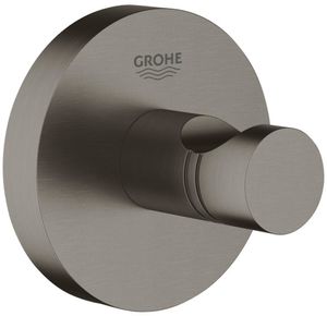 Grohe Bademantelhaken ESSENTIALS Hard Graphite gebürstet 40364AL1