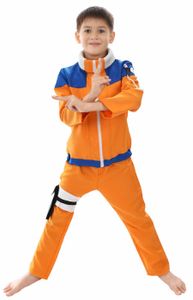 Genin Kinderkostüm für Naruto Fans | Uzumaki Ninja Kinder Kostüm | Größe: 140