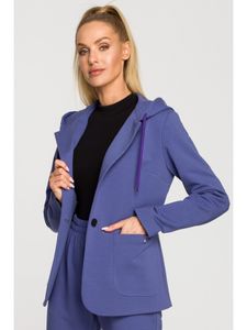 Made of Emotion Damen-Blazer Damchoe M691 indigo M