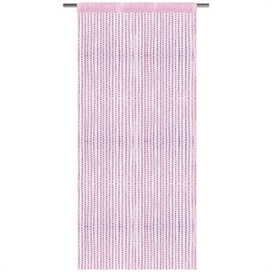 Fadenvorhang Metallic-Streifen, Größe: 90x200cm, Farbe: Rosa