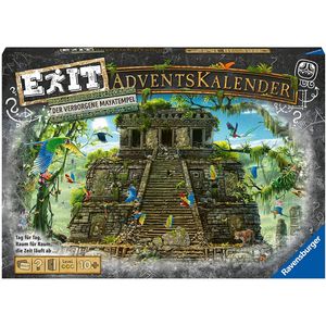 Ravensburger 18956 - EXIT Adventskalender - Der verborgene Mayatempel - 24 Rätsel für EXIT-Begeisterte ab 10 Jahren