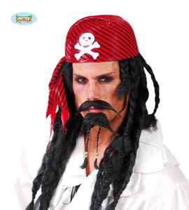 Piraten Hut Kopftuch für Erwachsene