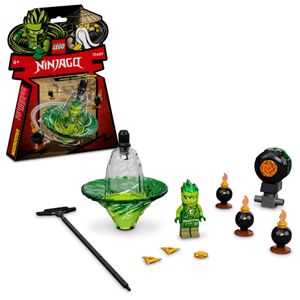 LEGO 70689 NINJAGO Lloyds Spinjitzu-Ninjatraining, Action-Spielzeug mit Ninja Spinner und Lloyd-Minifigur, ab 6 Jahre