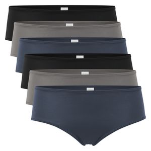 Celodoro Damen Panty Hipster (6er Pack), Unterhose aus Quick Dry-Fasern - Mix M