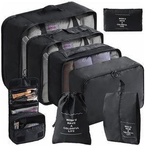 REVENTO® Organizér do cestovního kufru - sada 8 kusů - organizéry do šatníku Kufry