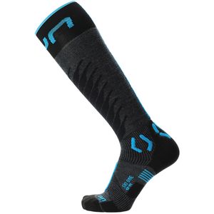 UYN Man Ski One Merino Socks Anthracite/Turquoise 39-41 Ski Socken
