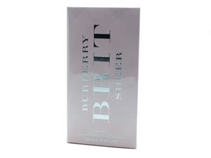 Burberry Brit Sheer, 100 ml Eau de Toilette Spray für Damen