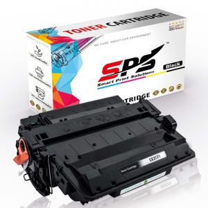 Druckerpapier A4 + 5x Multipack Set Kompatibel für HP Laserjet Pro M 521 DW (CE255X/55X) Toner Schwarz