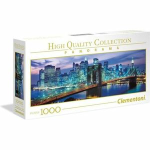 Clementoni High Quality Collection New York Brooklyn Bridge 1000 Teile Panorama Puzzel