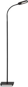 BRILONER OFFICE STEP LED Stehlampe, CCT Farbtemperatursteuerung, Schwenkbar, Dimmbar, Touchfunktion, schwarz, 21 x 21 x 128 cm