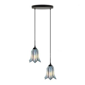 Art Deco Trade - Tiffany Kronleuchter Gentian Blue 2