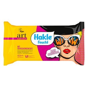 Hakle Feucht art Edition 42 Blatt verschiedene Motive Feuchttücher  (1er Pack)