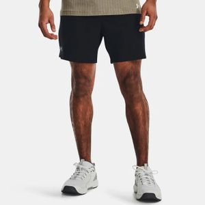 Under Armour Men's UA Vanish Woven 6" Shorts Black/Pitch Gray XS Fitness Hose