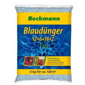 Blaudünger spezial Blaukorn Volldünger Universaldünger 12+6+18+2 5 kg Beutel