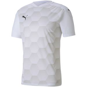 PUMA teamFINAL 21 Graphic Trainingsshirt puma white/gray violet L