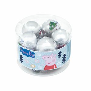 Arditex PP14020 10-Kugel-Pack-Weihnachtsbaum-Durchmesser 6cm. von Ee-Peppa-Schwein