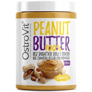 NutVit - 100% Erdnussbutter - Quelle leicht verdauliches Protein - Magnesiumquelle - Für Veganer - Für Vegetarier - Hilft den Blutdruck zu senken - Ohne Zusatz von Salz - Ohne Zusatz von Zucker - Enthält kein Palmöl - 100% aus Erdnüssen - Höchste Qualität - 1000g