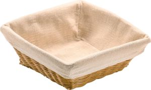 Dzianinowy koszyk na pieczywo Kesper 24x24 cm, plastikowy