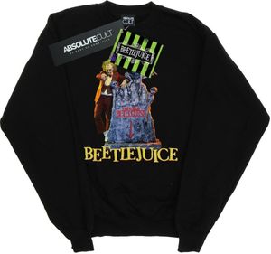 Beetlejuice - mikina "Here Lies" pre ženy BI10517 (XL) (Black)