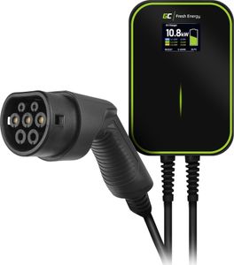 Green Cell EV14 Wallbox EV PowerBox 22kW Ladegerät mit Type2 Kabel zum Laden von E-Fahrzeugen