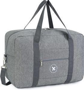 Reisetasche Faltbare Sporttasche für Flugzeug 40x20x25cm Fitnesstasche Wasserfest Handgepäck Tasche Handtasche für Sport & Reisen