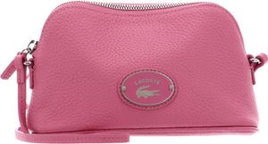 LACOSTE Leder Umhängetasche Origin Croc Dome Crossover Bag Reseda rosa LACOSTE Leder Umhängetasche Origin Croc Dome Crossover Bag Reseda rosa